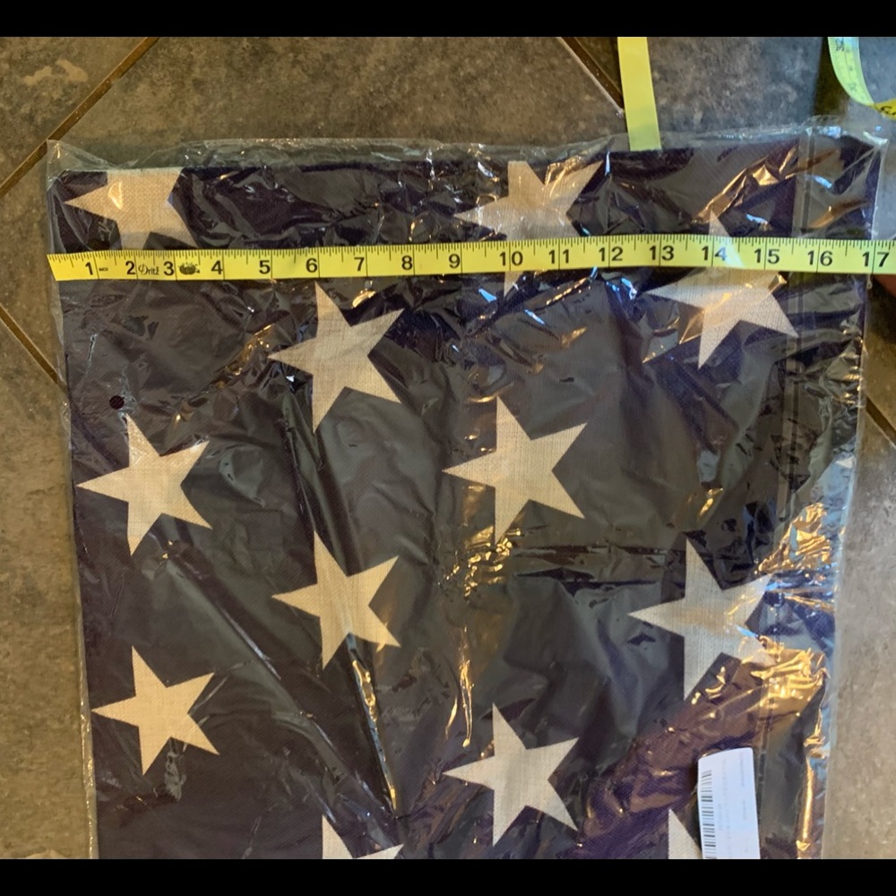 Star ⭐️ cushions cover with zipper 17”x17